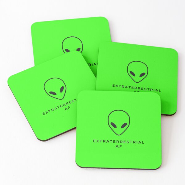 Item preview, Simple Grey Alien Outline - Sci-Fi Minimalist Typography Art designed and sold by Cosmic Cactus.