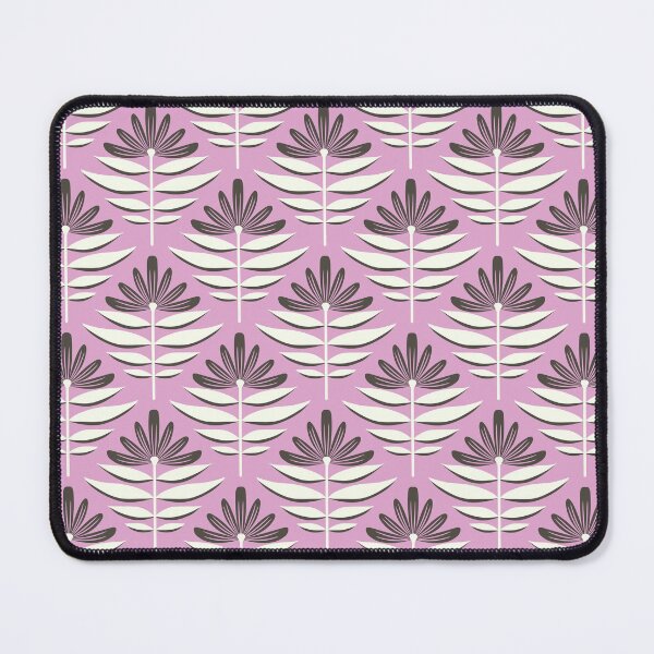Item preview, Modern wildflower pattern in pink designed and sold by Jennifer Ladd.