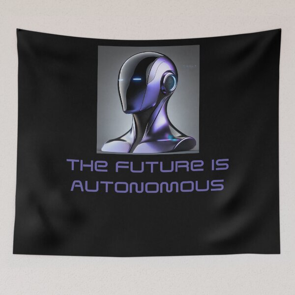 Item preview, Powered by AI Robot Design Futuristic Artificial Intelligence Tech Aesthetic Machine Learning Cyberpunk Graphic designed and sold by TEEJAMBOREE.