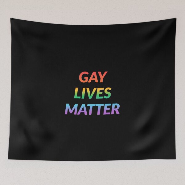 Item preview, GAY LIVES MATTER designed and sold by Inspirationmotivation.