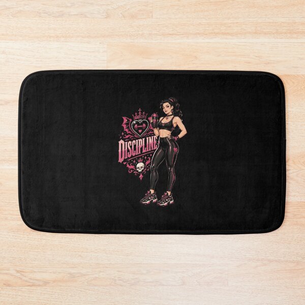Item preview, Discipline Goth Gym Girl designed and sold by MissFreya.