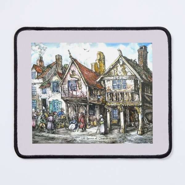 Item preview, Old Houses in Chester c1810 by R E Whitaker designed and sold by Collector-RB.