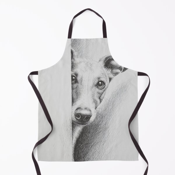 Item preview, Curious sighthound Peeking poster designed and sold by lautir.
