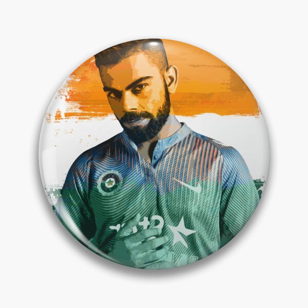 Item preview, virat kohli Tricolor art designed and sold by artbundleindia.