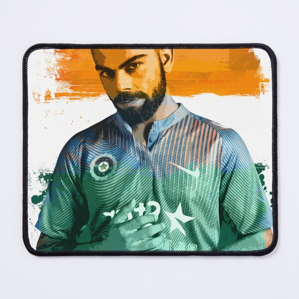 Item preview, virat kohli Tricolor art designed and sold by artbundleindia.
