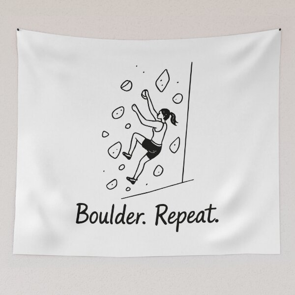 Item preview, Minimalist Bouldering Line Art Women's Shirt designed and sold by Pineapple-Tree.