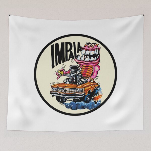 Item preview, ORANGE IMPALA PINK MONSTER BIG BLOCK CHEVY SHIFTER designed and sold by V3GFX.