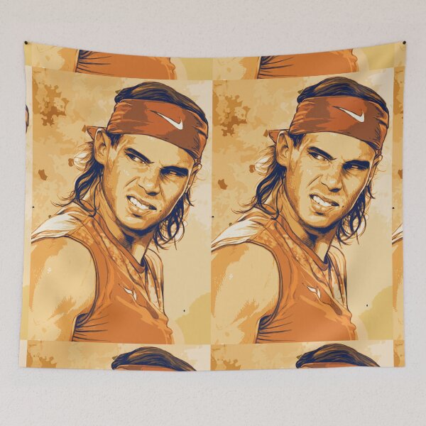 Item preview, Rafael Nadal Multicolor art designed and sold by artbundleindia.
