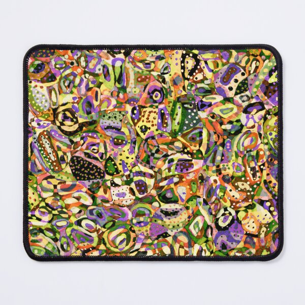 Item preview, Folk art abstract painting designed and sold by CreatifyArtHub.