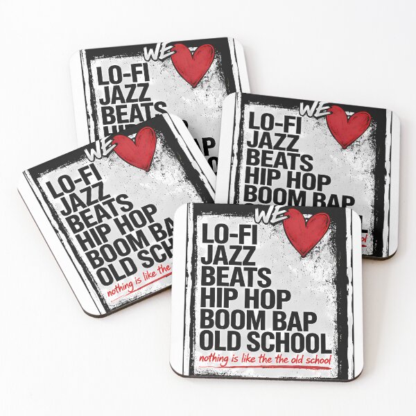 Item preview, WE LOVE LO-FI – Old School Hip Hop Jazz Beats Streetwear Design designed and sold by Salimgor Hangaround Music.
