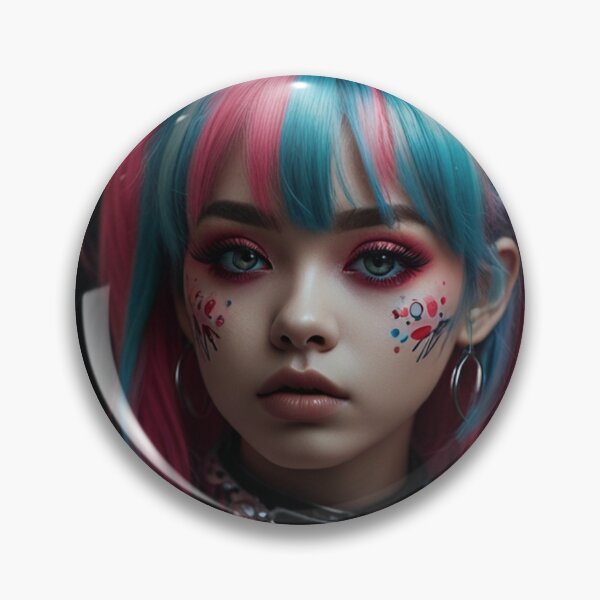 Item preview, Luminous Decora Kawaii Cyber Aesthetic Sticker | Dark Anime Aesthetic designed and sold by Joy-boy-op.