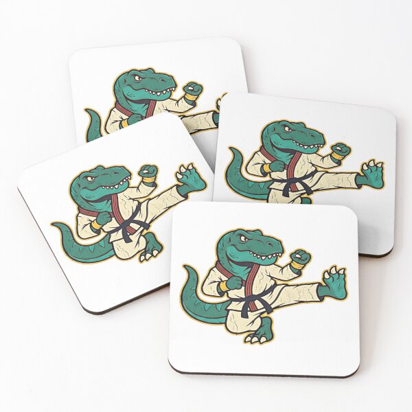 Item preview, Karate Kicksaurus T-Rex designed and sold by Ink & Void Co..