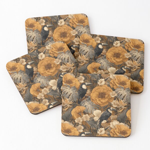 Item preview, Elegant Tropical Flower  - Flower Bouquet Pattern   - Anniversary Gifts designed and sold by RoyalStarsPatts.