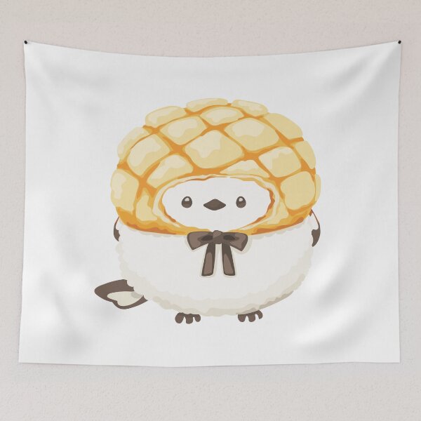 Item preview, Melon Pan【Long-tailed tit Bread】 designed and sold by rizuNM.
