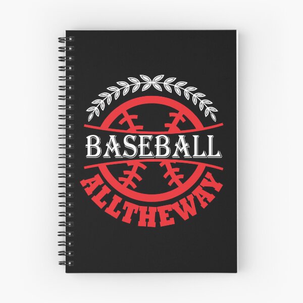 Item preview, Baseball All The Way Retro Sports Laurel Wreath Emblem designed and sold by 1001T-Shirt.