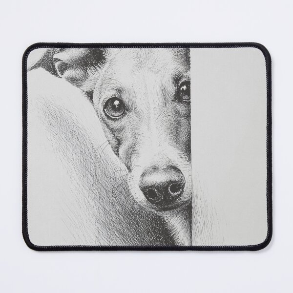 Item preview, Curious Peeking sighthound designed and sold by lautir.