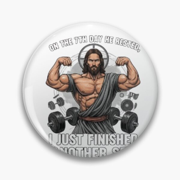 Item preview, Swole Christ On The 7th Day He Rested designed and sold by Swole-Christ.