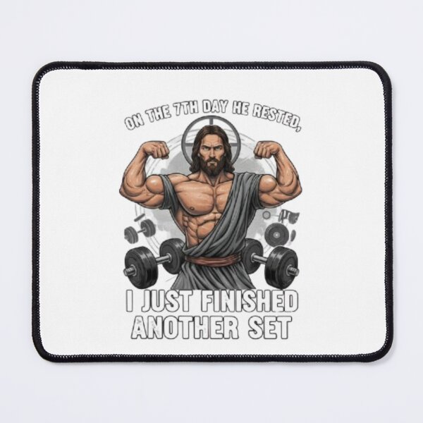 Item preview, Swole Christ On The 7th Day He Rested designed and sold by Swole-Christ.