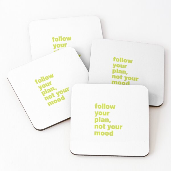 Item preview, follow your plan not your mood designed and sold by emma-duv-.