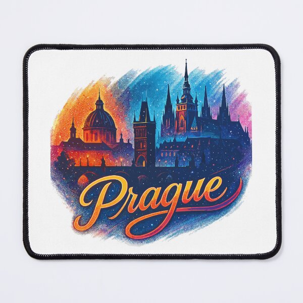 Item preview, Prague Skyline: Modern & Epic Fantasy Design designed and sold by Pineapple-Tree.
