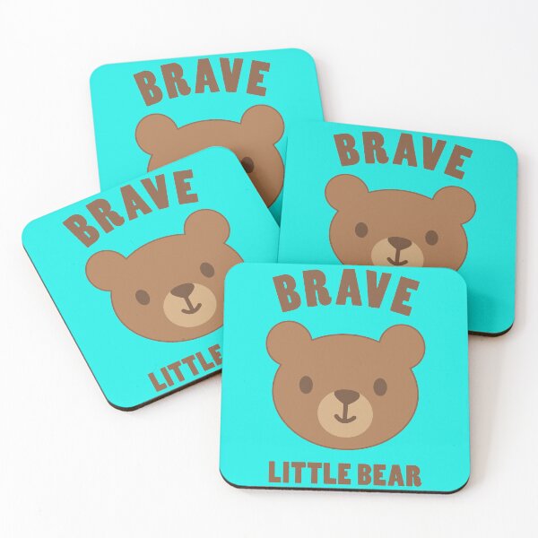 Item preview, Brave Little Bear Cute Boho Nursery Teddy Bear Kids designed and sold by 1001T-Shirt.
