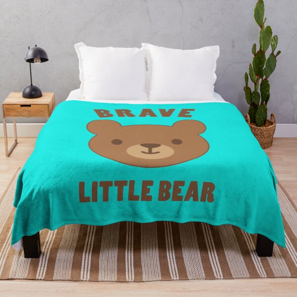 Item preview, Brave Little Bear Cute Boho Nursery Teddy Bear Kids designed and sold by 1001T-Shirt.