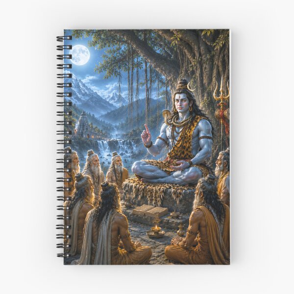 Item preview, Guru Poornima Series – Moonlight Adi Yogi Shiva Meditation Wall Art designed and sold by Homyar.