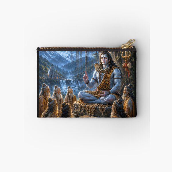 Item preview, Guru Poornima Series – Moonlight Adi Yogi Shiva Meditation Wall Art designed and sold by Homyar.