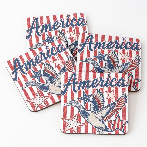 Item preview, Patriotic Mallard Stars and Stripes America designed and sold by PrintanovaDesign.
