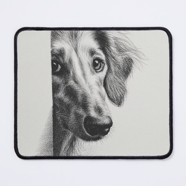 Item preview, Curious afghan hound Peeking designed and sold by lautir.