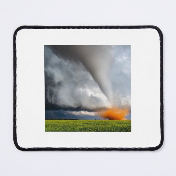 Item preview, Dramatic Tornado Eruption – Powerful Storm Chasing Landscape Photography designed and sold by JohnManuelPhoto.