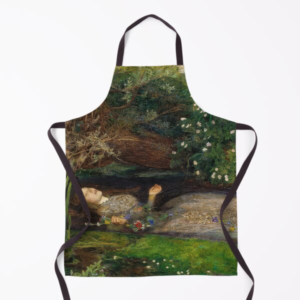 Item preview, Ophelia by John Everett Millais | Pre-Raphaelite Shakespeare Fine Art Poster designed and sold by artofuniverse.