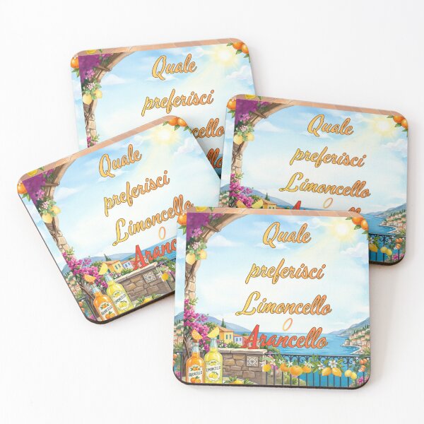 Item preview, Summer on the Amalfi Coast: Limoncello or Arancello? designed and sold by VibranPalette.