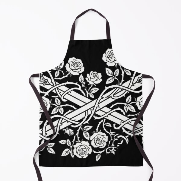 Item preview, Swords and roses designed and sold by The King's general goods.