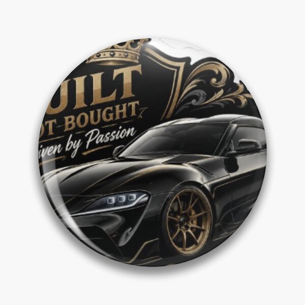 Item preview, Built Not Bought JDM Sports Car Sticker designed and sold by AuraAuto.