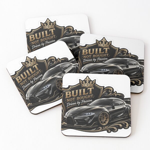 Item preview, Built Not Bought JDM Sports Car Sticker designed and sold by AuraAuto.