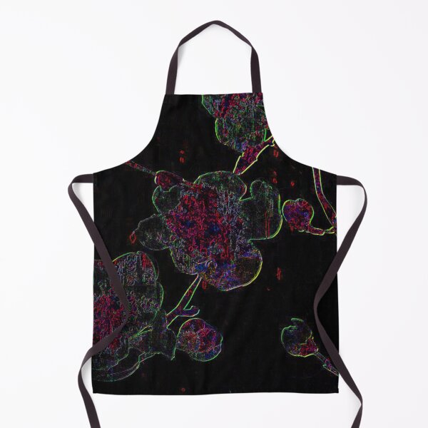 Item preview, Dark Cherry Blossom – Neon Botanical Art | Chromatic Collection designed and sold by BatNature.