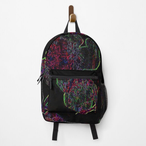 Item preview, Dark Cherry Blossom – Neon Botanical Art | Chromatic Collection designed and sold by BatNature.