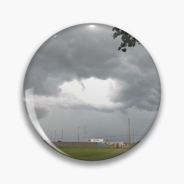 Item preview, Storm rolling in behind warehouse  designed and sold by Budibabe.