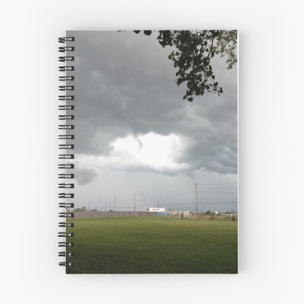 Item preview, Storm rolling in behind warehouse  designed and sold by Budibabe.
