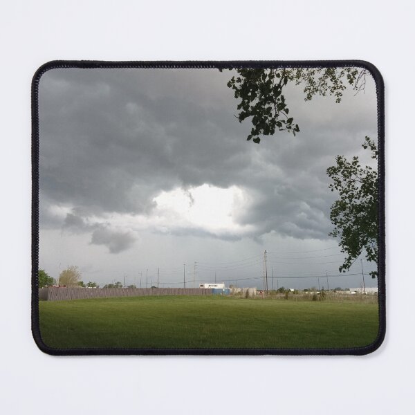 Item preview, Storm rolling in behind warehouse  designed and sold by Budibabe.