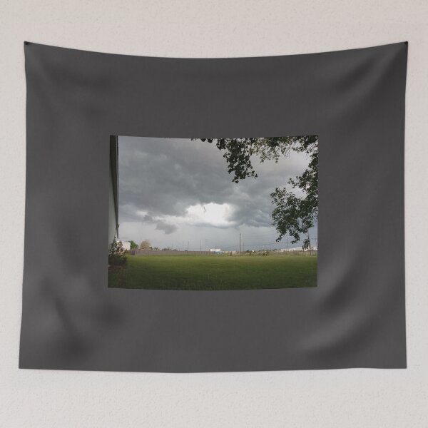 Item preview, Storm rolling in behind warehouse  designed and sold by Budibabe.