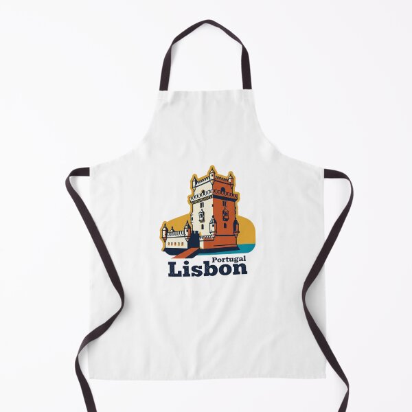 Item preview, Lisbon Belem Tower Bold Retro Graphic Travel Art designed and sold by Inkworksbyshery.