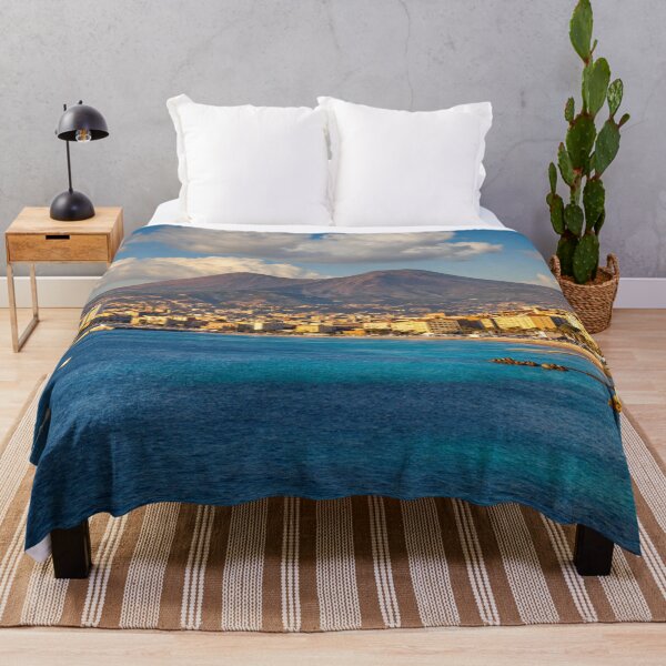Item preview, Naples Italy Watercolor Art Print designed and sold by Aruellart.