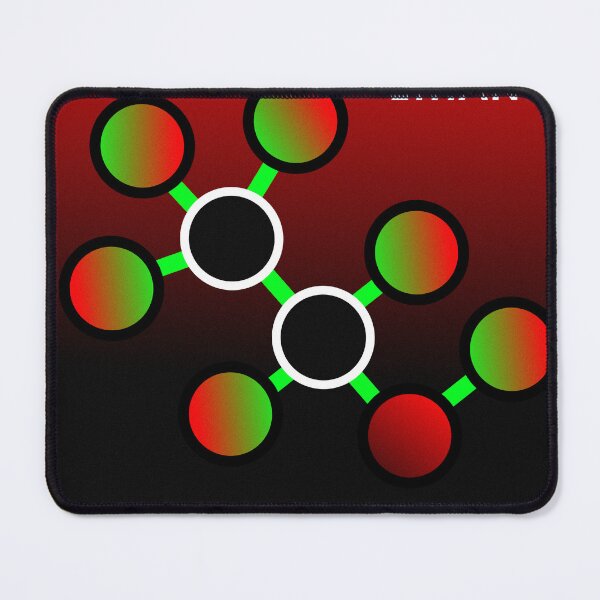 Item preview, Ethanol Molecule Infographic - Stippled Chemistry Art designed and sold by The Nomadic Designs.