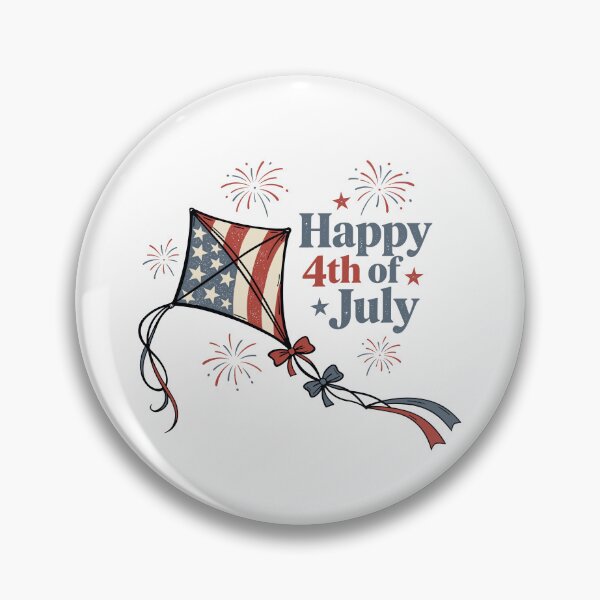 Item preview, Happy 4th Of July American Flag Kite Fireworks designed and sold by JessArty ⭐⭐⭐⭐⭐.