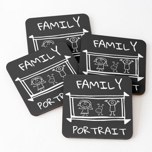 Item preview, Family portrait designed and sold by OutOfTheBubble.