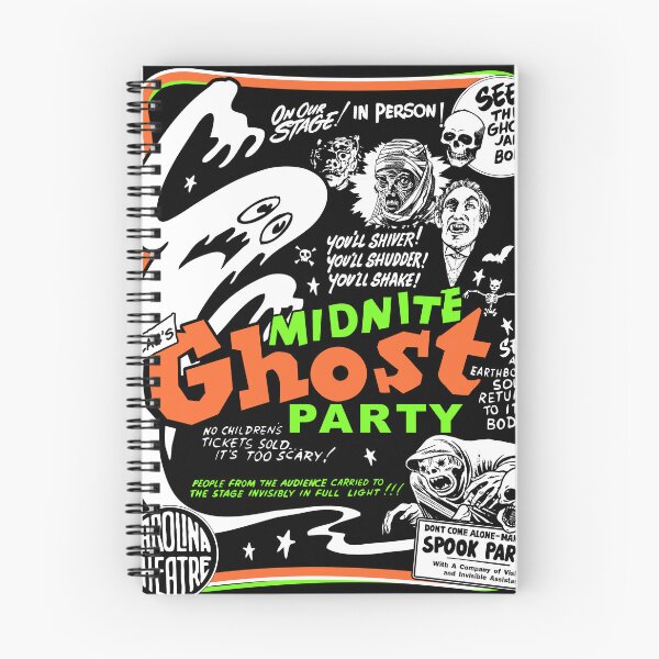 Item preview, Midnite Ghost Party (Custom Spook Show Design) designed and sold by HereticTees.