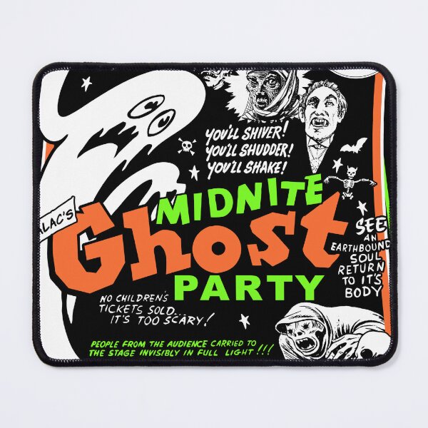 Item preview, Midnite Ghost Party (Custom Spook Show Design) designed and sold by HereticTees.
