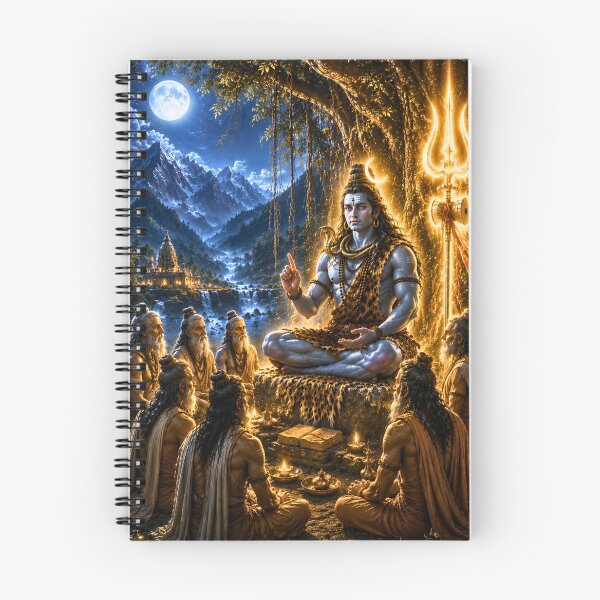 Item preview, Guru Poornima Series – Cosmic Adi Yogi Shiva Divine Wisdom Wall Art designed and sold by Homyar.